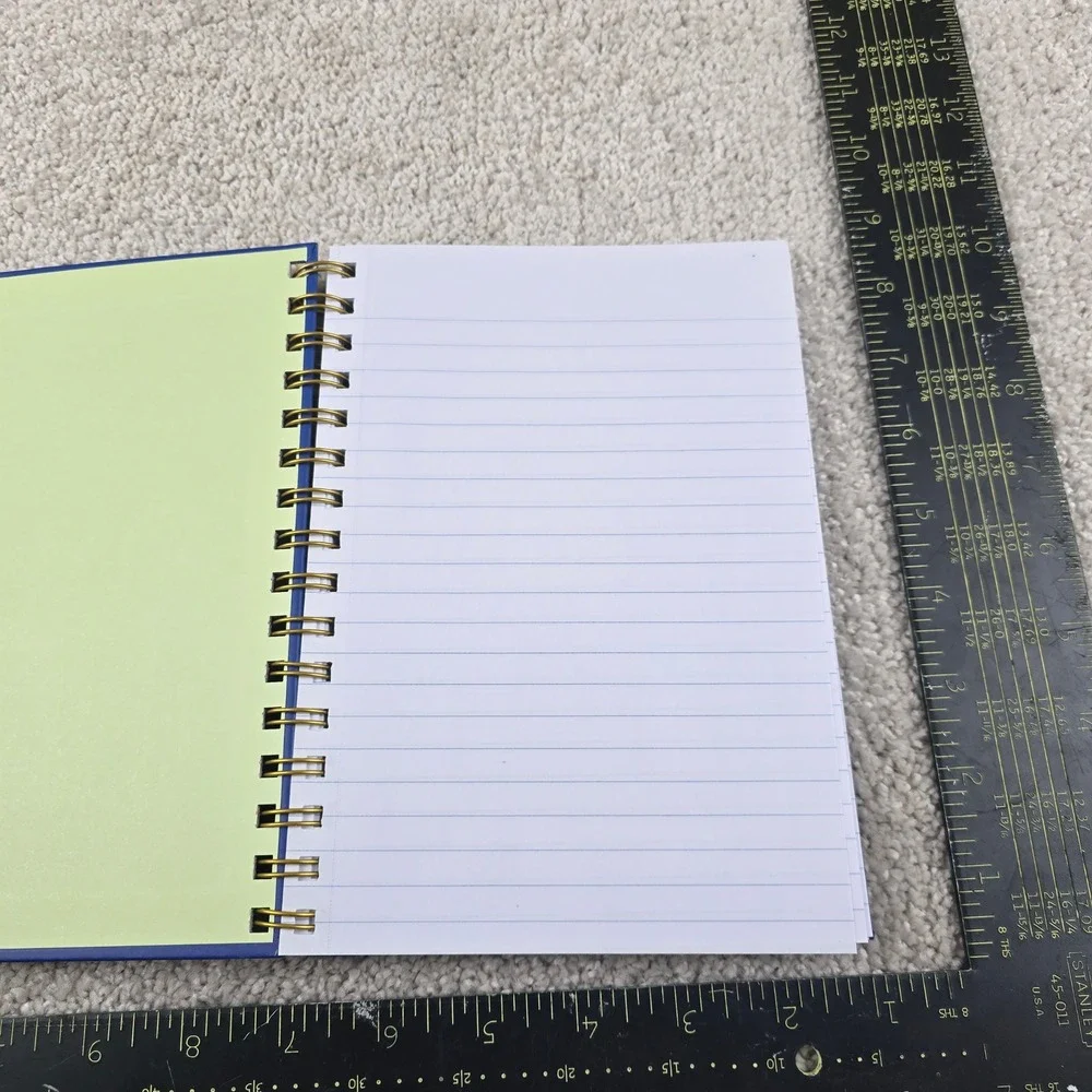 Top Flight A5 Notebook Blue We Only Have One Earth Graphic Wide Rule Spiral